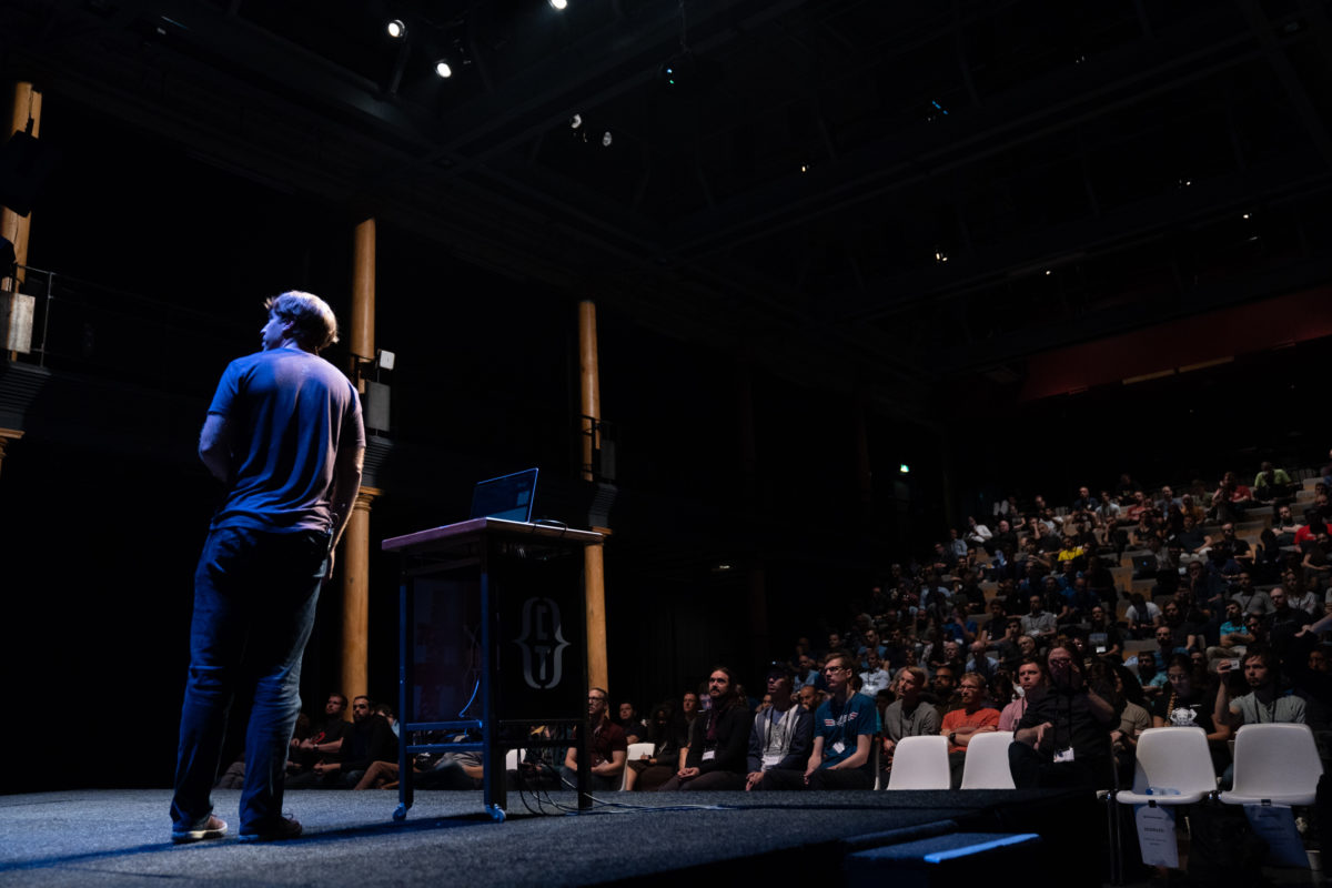 monitorama in Compagnietheater - presentation